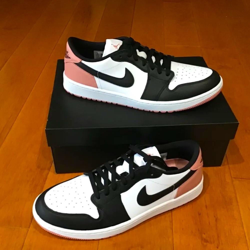 Size 10.5 - Jordan 1 Low Golf Rust Pink 2023